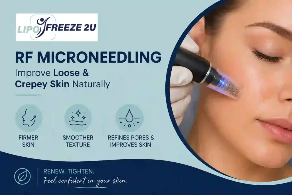Can RF Microneedling Help Improve Loose and Crepey Skin Rainham?